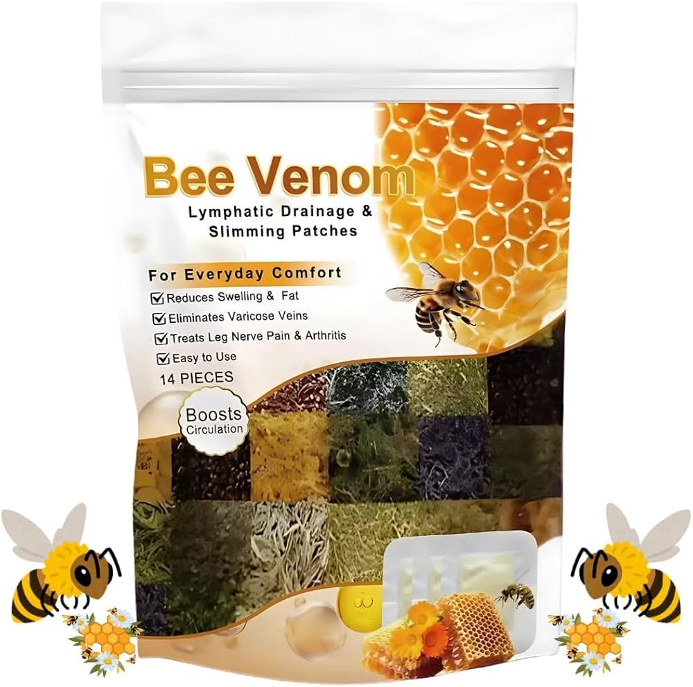 Original Bee Venom Body Detox Patch (20 Patches) BUY 1 GET 1 FREE! FLAT Rs. 100 OFF on Pre-Paid Order