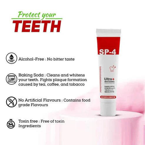 ✨SP-4 Probiotic Brightening & Stain Removing Toothpaste 🦷