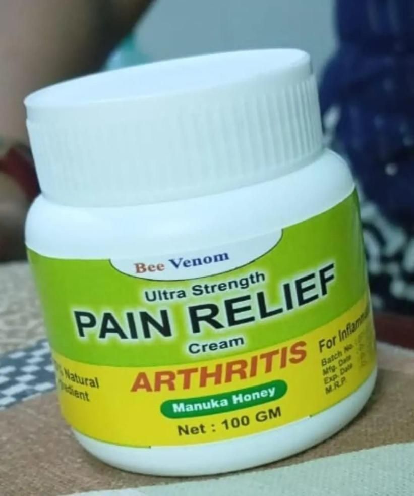 Bee Venom Joint Pain Relief Cream BUY 1 GET 2 FREE! FLAT Rs.100 OFF on Pre-Paid Orders!