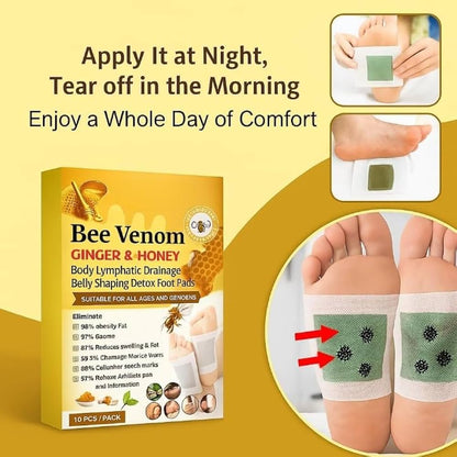 Original Bee Venom Body Detox Patch (20 Patches) BUY 1 GET 1 FREE! FLAT Rs. 100 OFF on Pre-Paid Order
