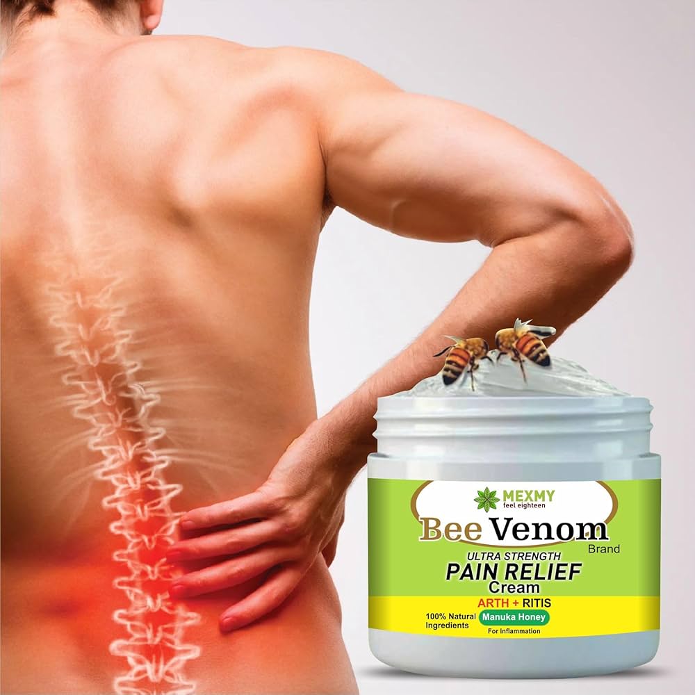 Bee Venom Joint Pain Relief Cream BUY 1 GET 2 FREE! FLAT Rs.100 OFF on Pre-Paid Orders!