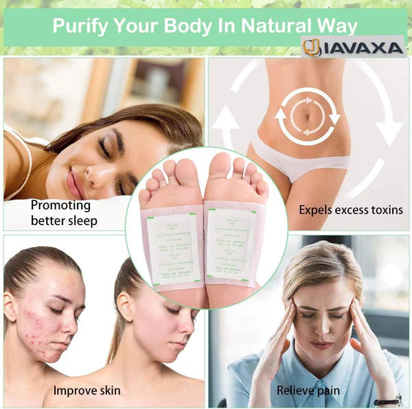 Premium Detox Foot Patches (Pack of 20) BUY 10 GET 10 FREE! FLAT Rs.150 OFF on Pre-Paid!