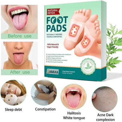 Premium Detox Foot Patches (Pack of 20) BUY 10 GET 10 FREE! FLAT Rs.150 OFF on Pre-Paid!