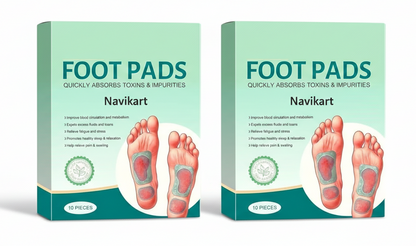Premium Detox Foot Patches (Pack of 20) BUY 10 GET 10 FREE! FLAT Rs.150 OFF on Pre-Paid!